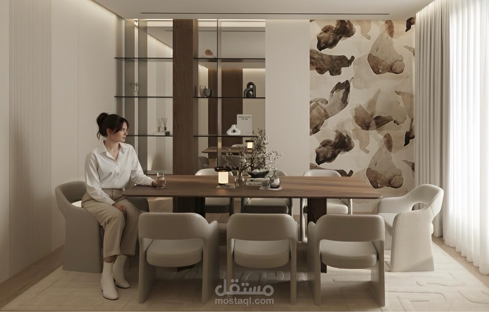 تصميم غرفة طعام Dining room design