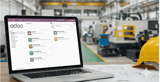 تأسيس النظام المالي (ERP) وهيكلة محاسبة التكاليف لمصنع إنتاجي