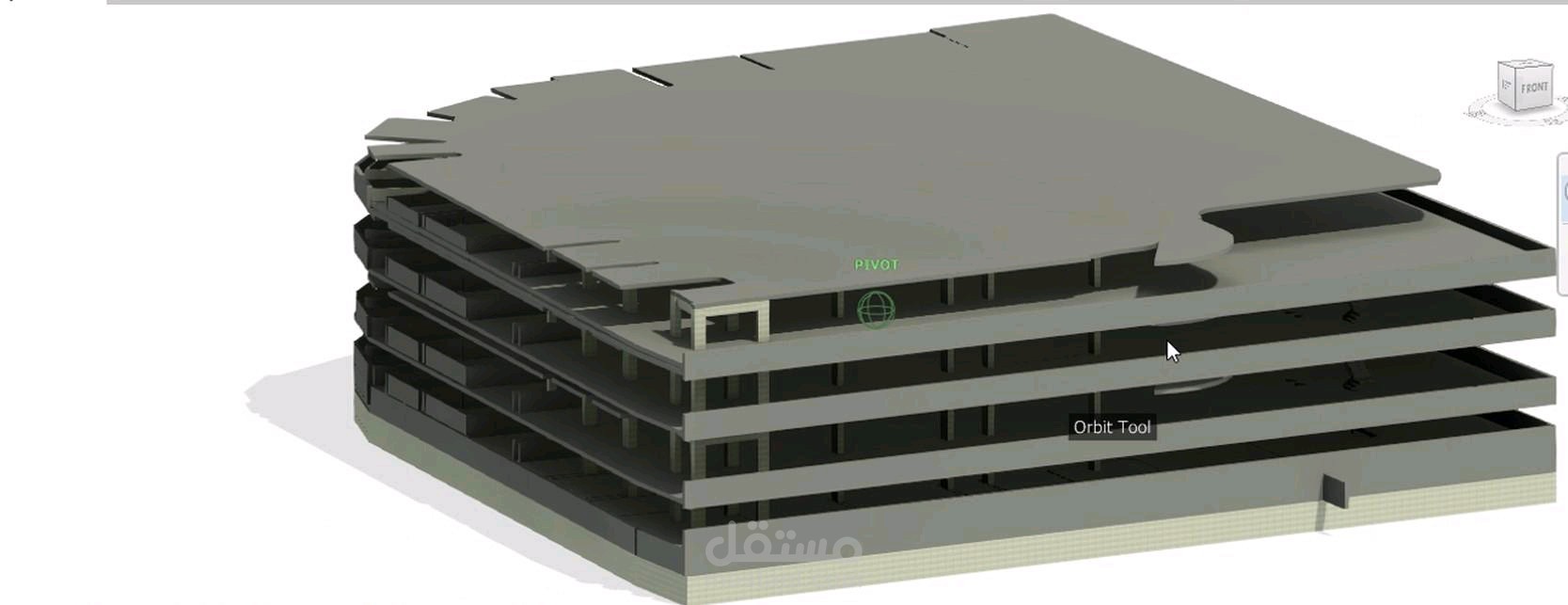 3D Architectural Model – Mall Concept Design