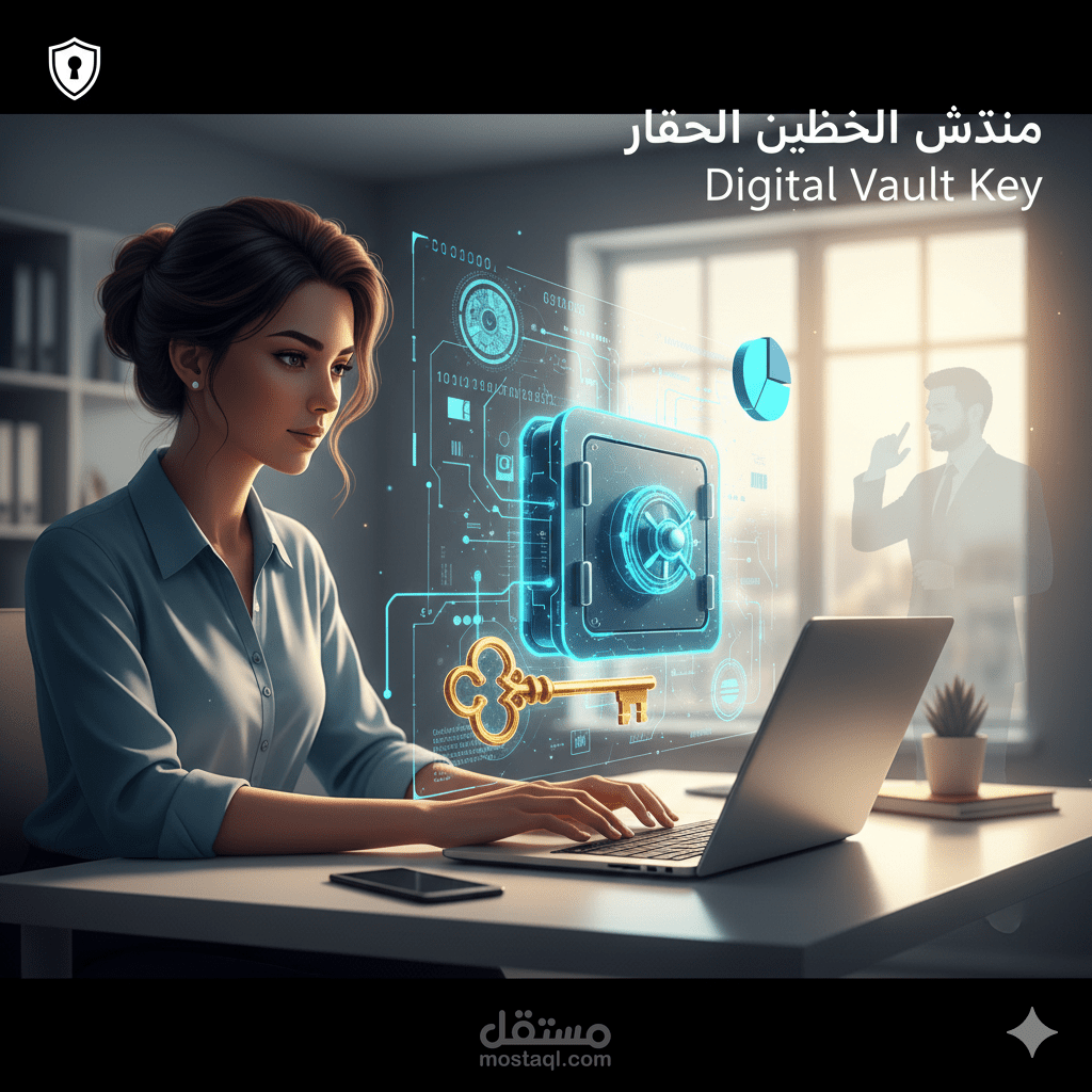 مفتاح الخزنه الرقميه