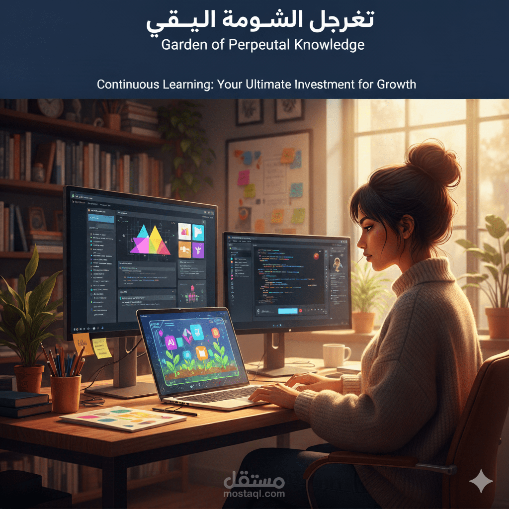 حديقه المعرفه الدائمه