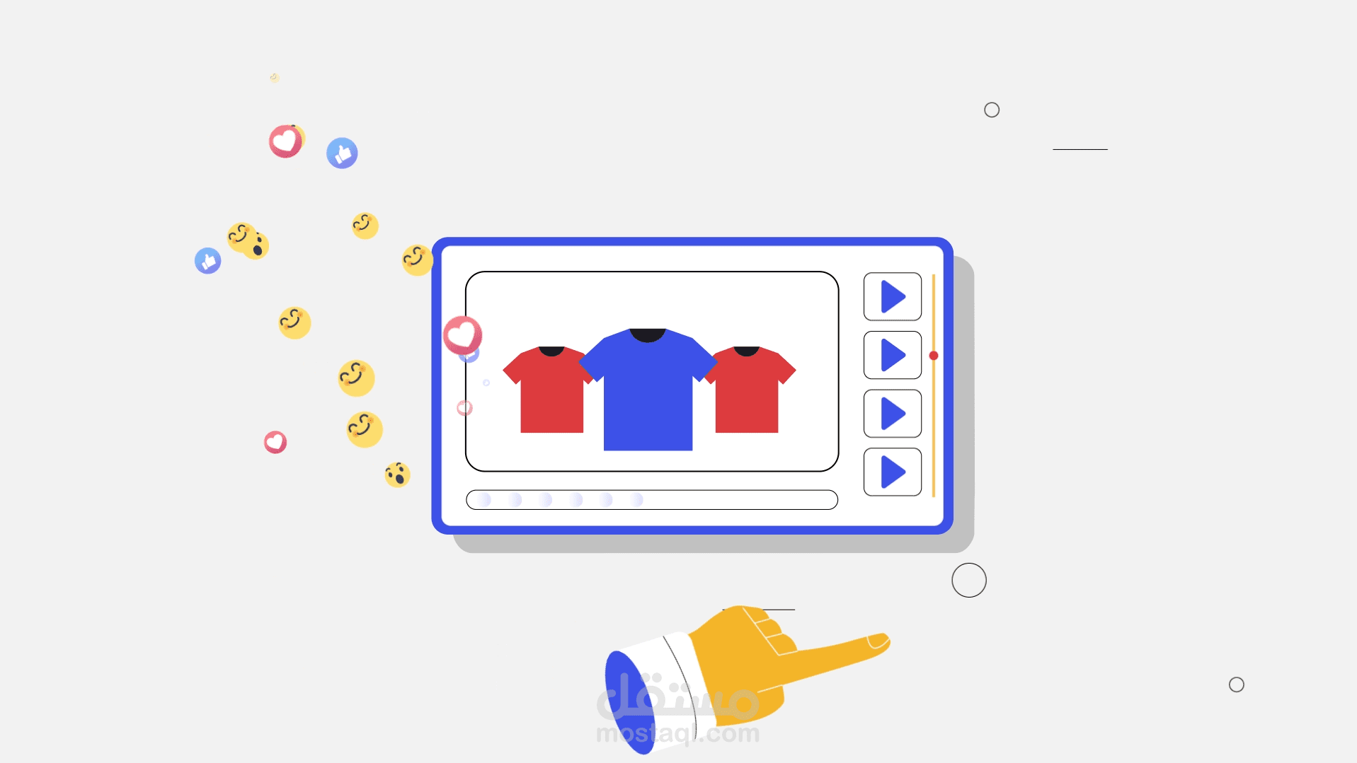 موشن جرافيك احترافي لعرض تصميم مواقع إلكترونية باستخدام Morphing