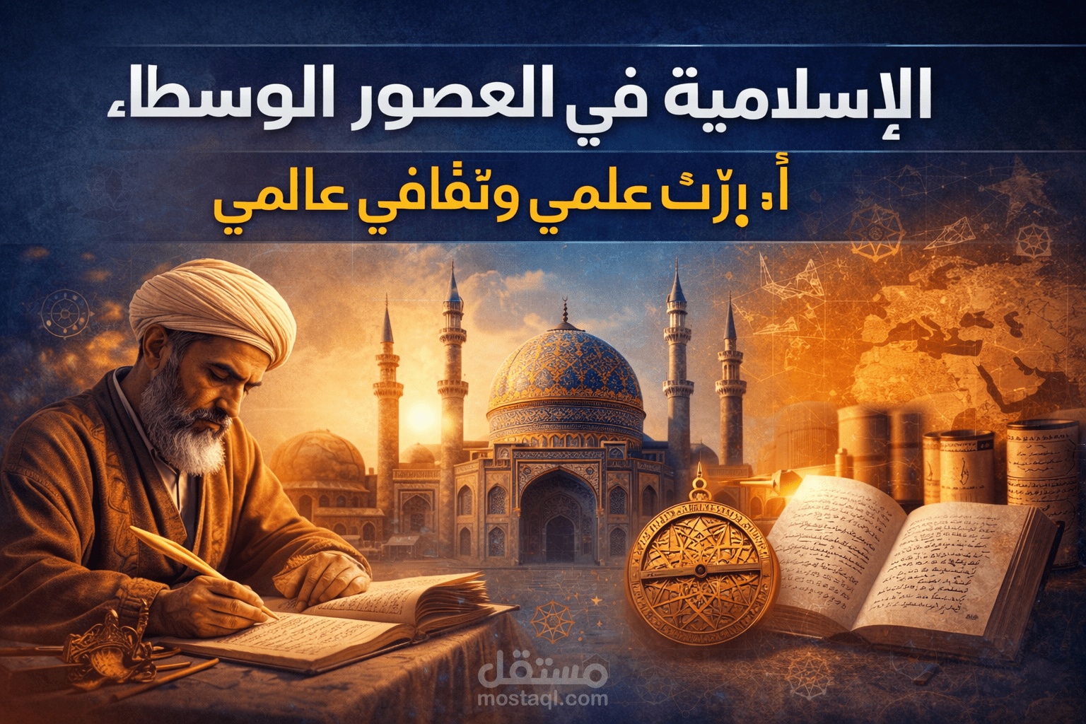 مقال تاريخي عن الحضارة الإسلامية في العصور الوسطى