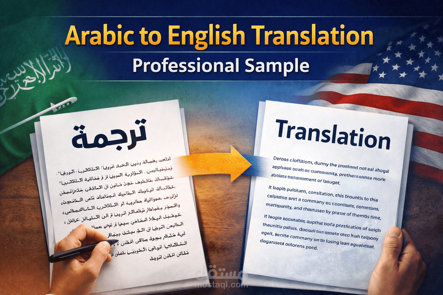 Professional Arabic to English Translation Sample