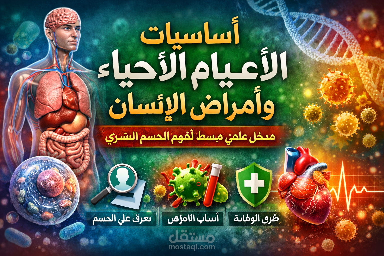 بحث علمي عن علم الأحياء