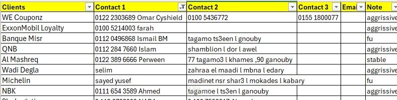 متابعة تحصيل عملاء