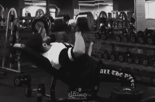 Turning sweat into art.