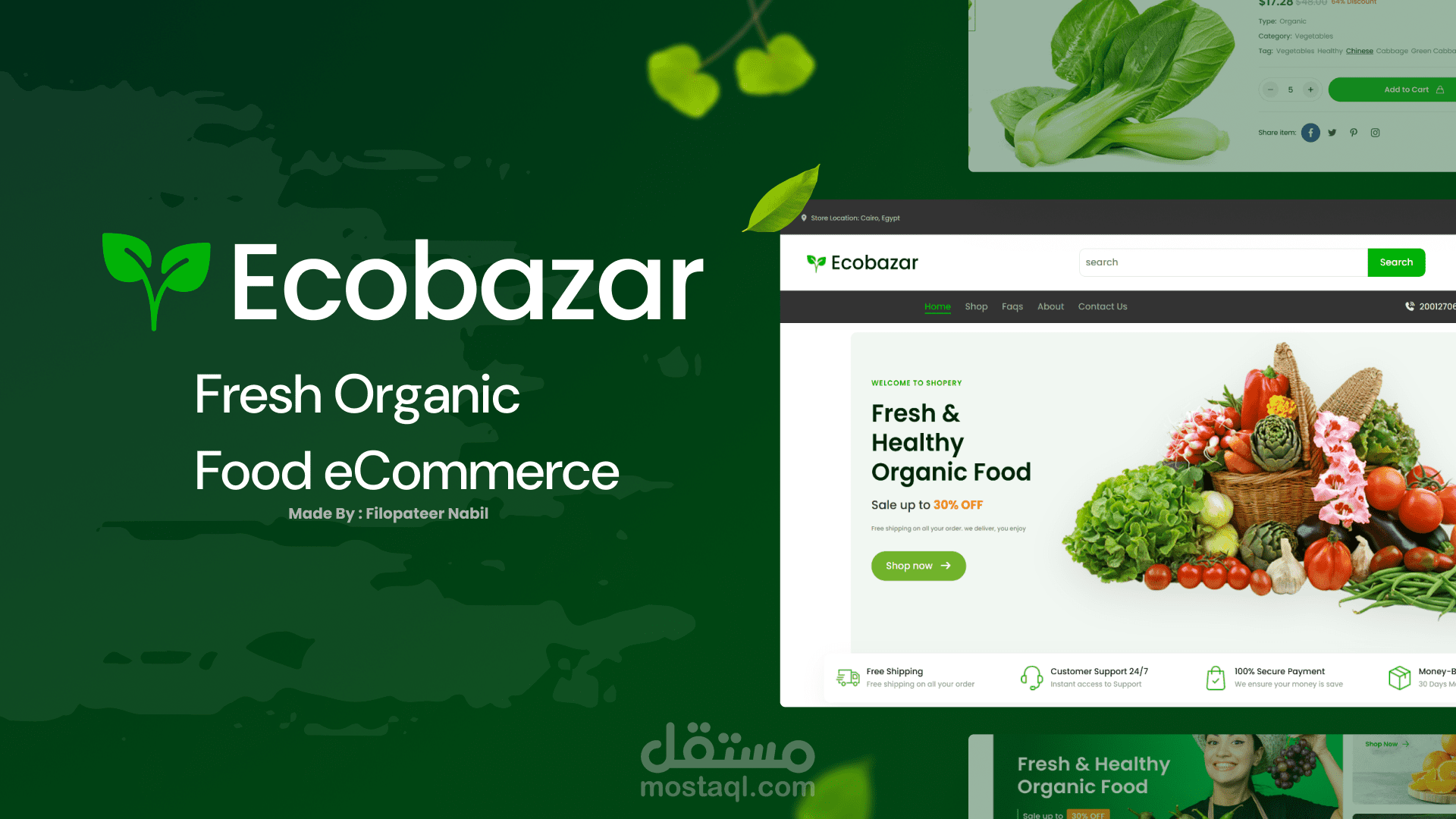 Ecobazar - Fresh Organic Food E-commerce