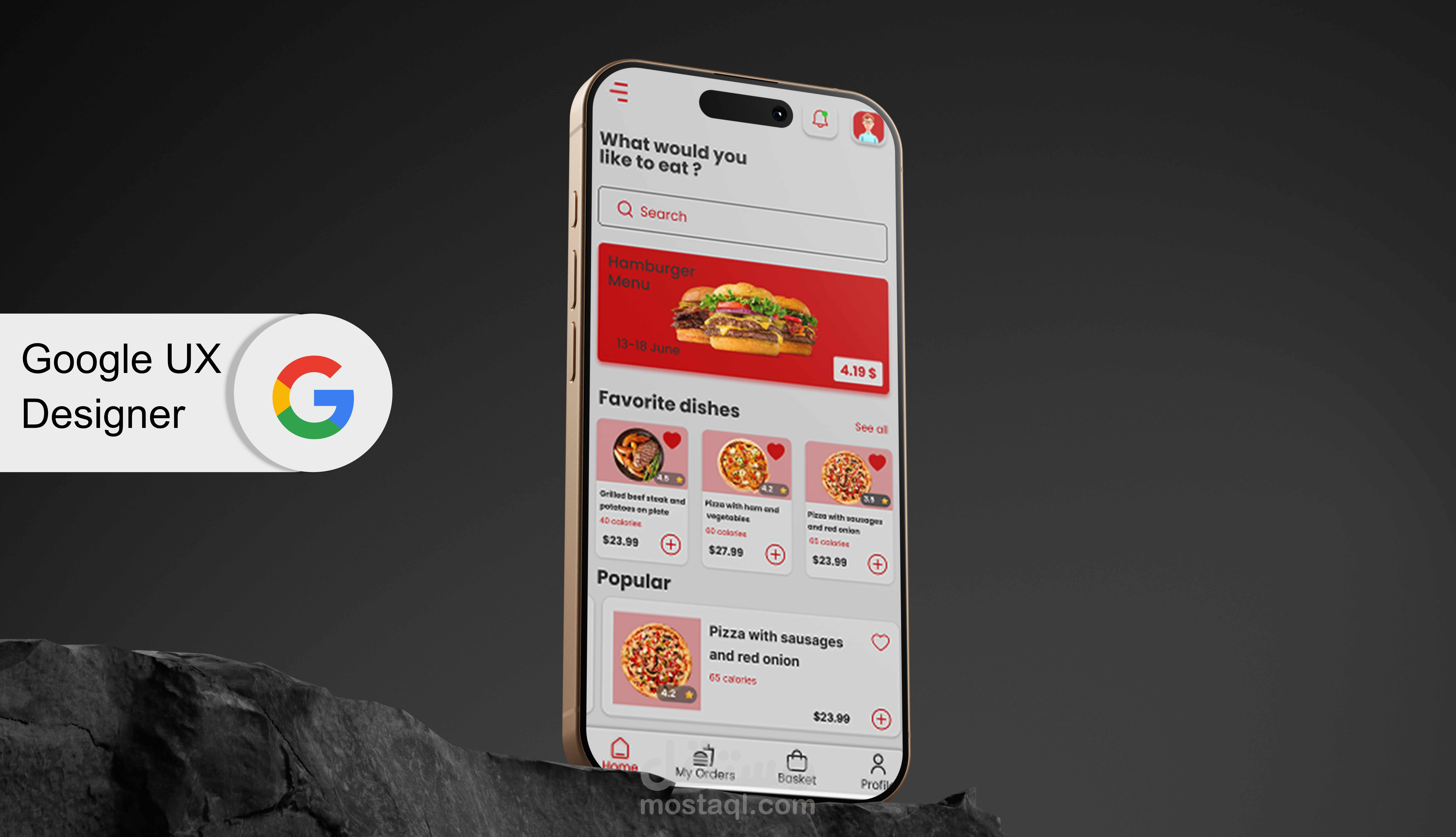 food delivery app