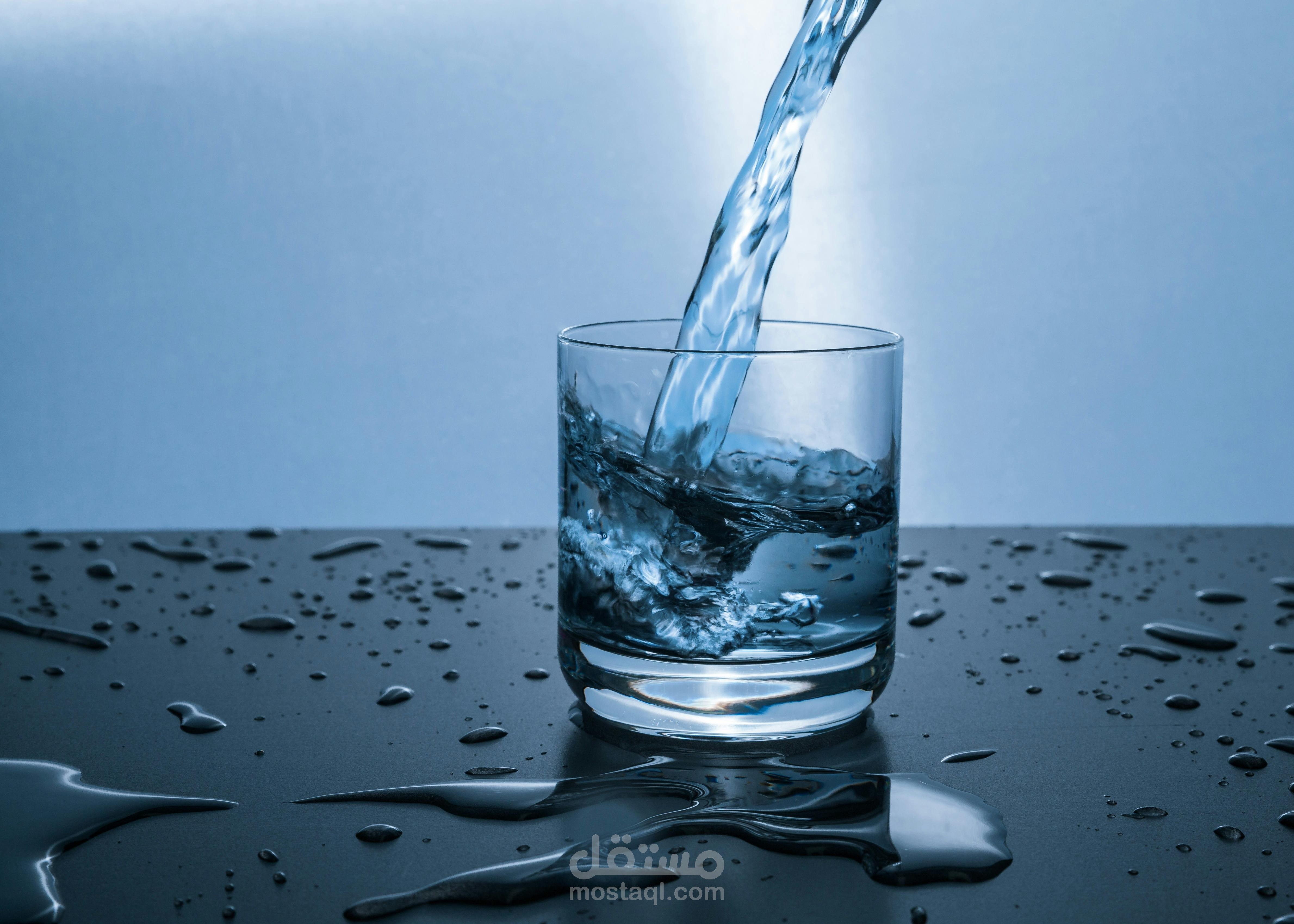 فوائد شرب الماء.