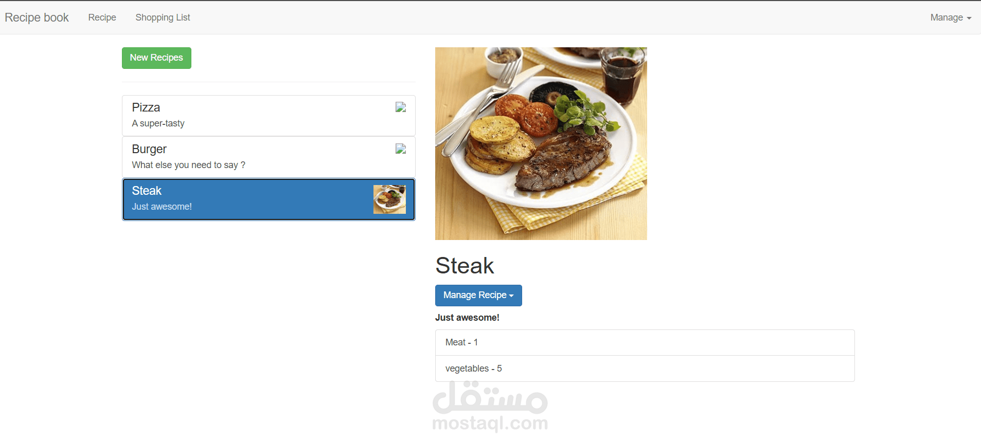Recipe Book