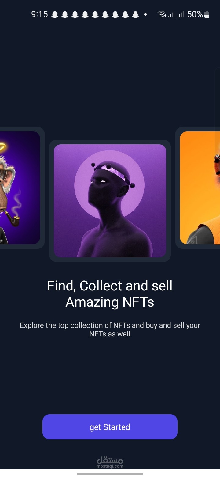 mobile app with react native