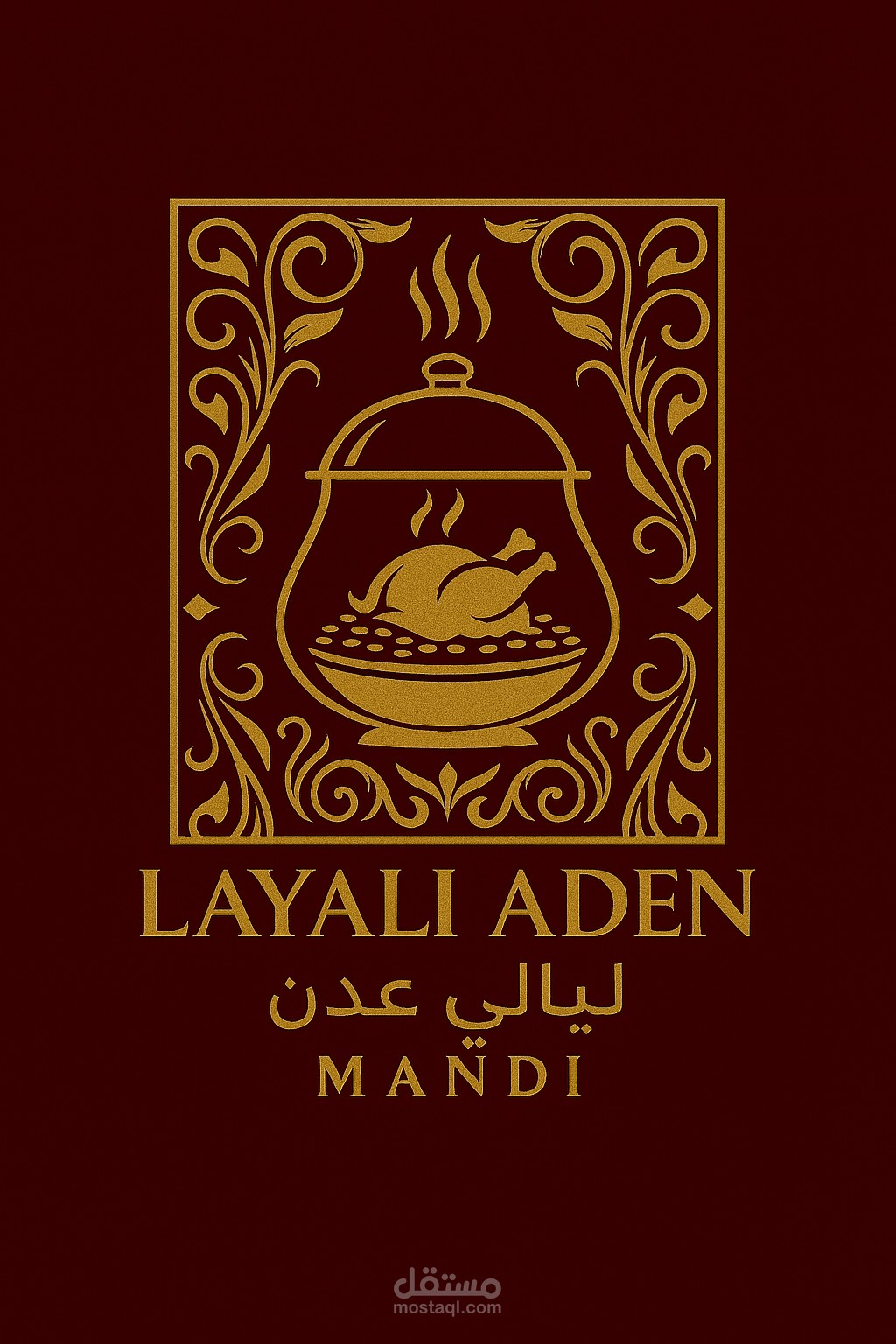اعلان لمطعم مندي