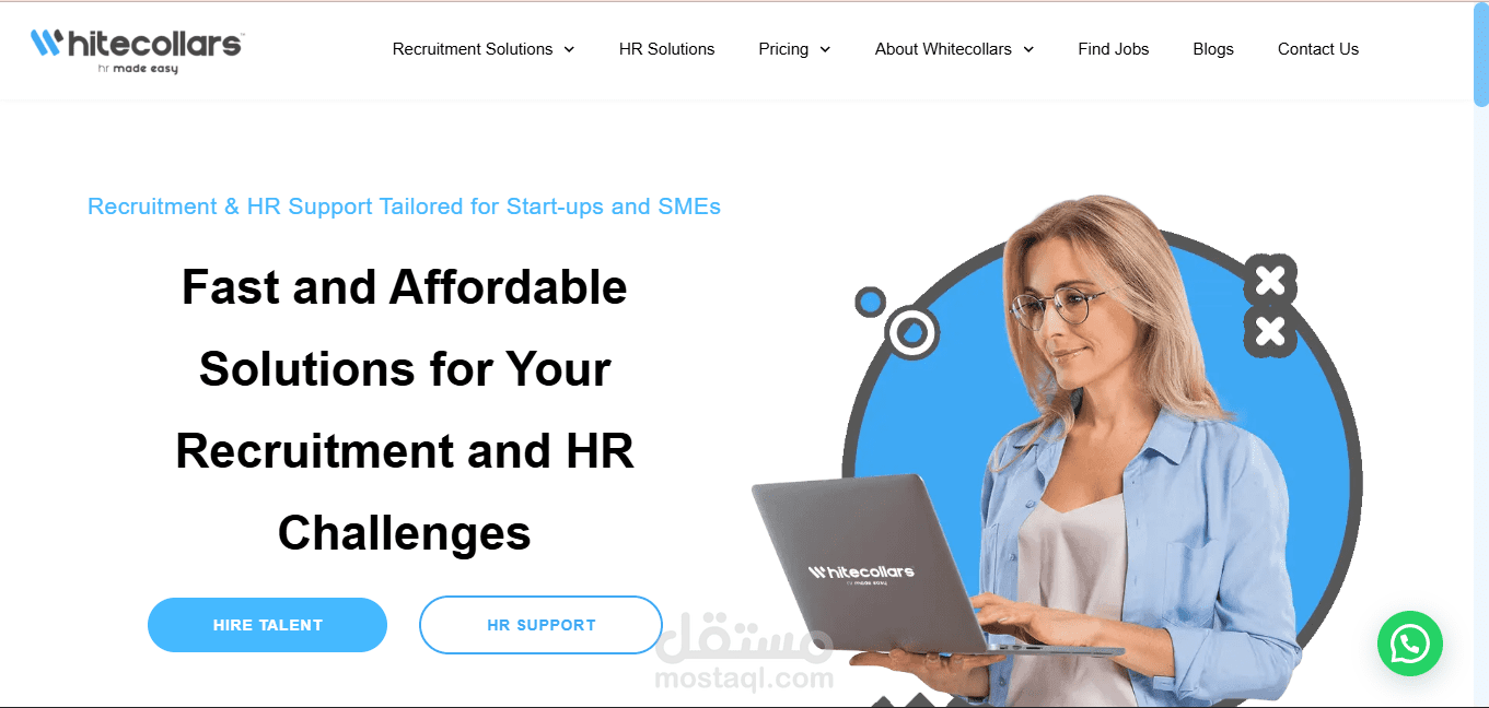موقع شركة استشارات – WordPress Development