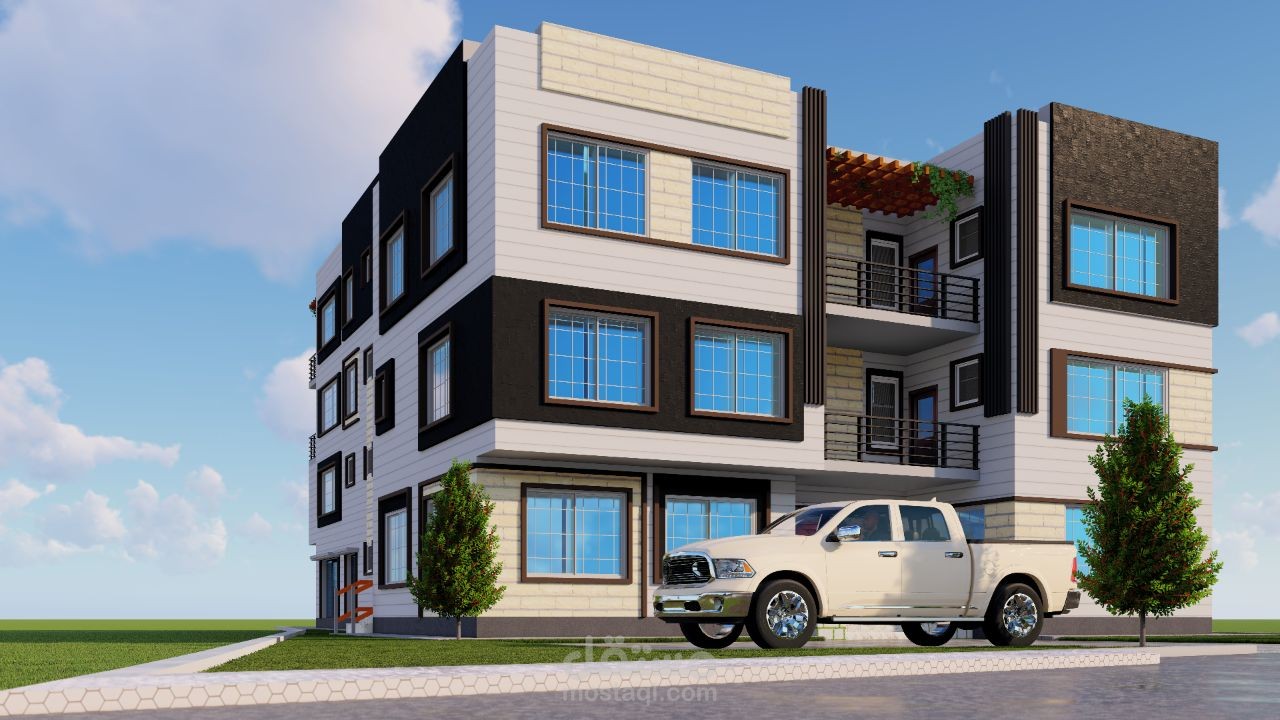 تصميم عمارة سكنية