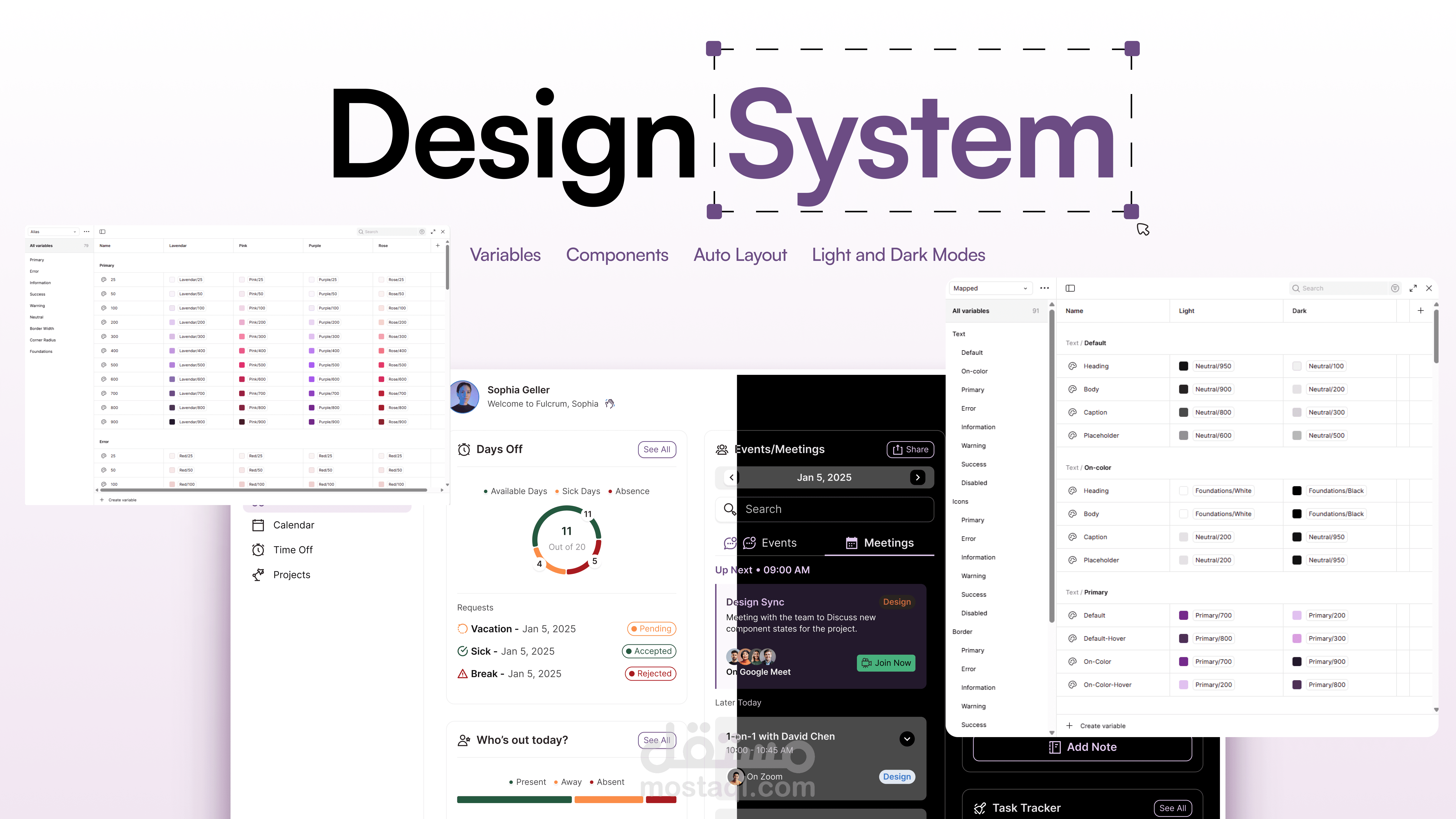 A Design System for an HRMS & SaaS Site