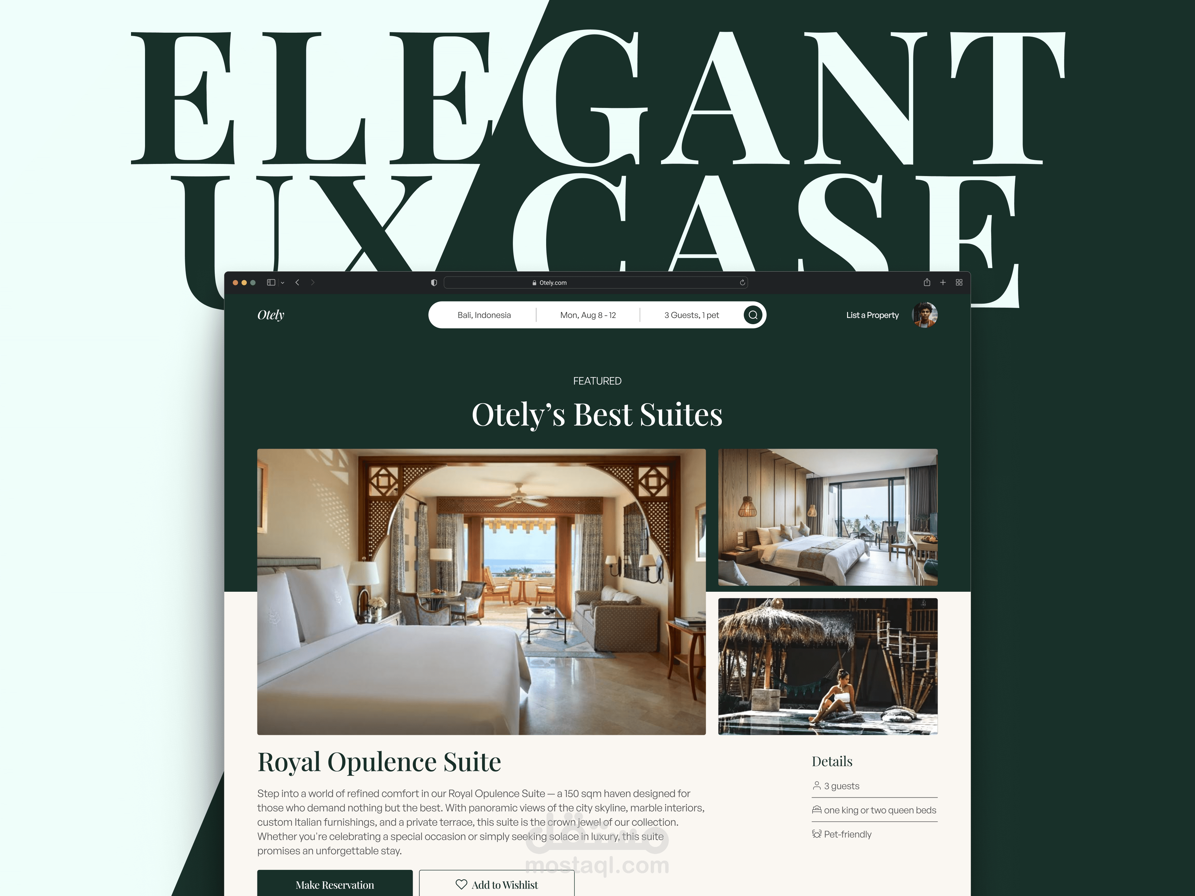 Designing Otely : An Elegant UX Case