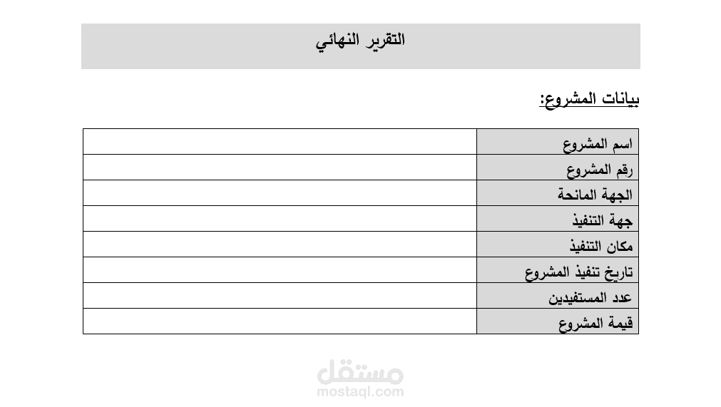 كتابة تقارير احترافية
