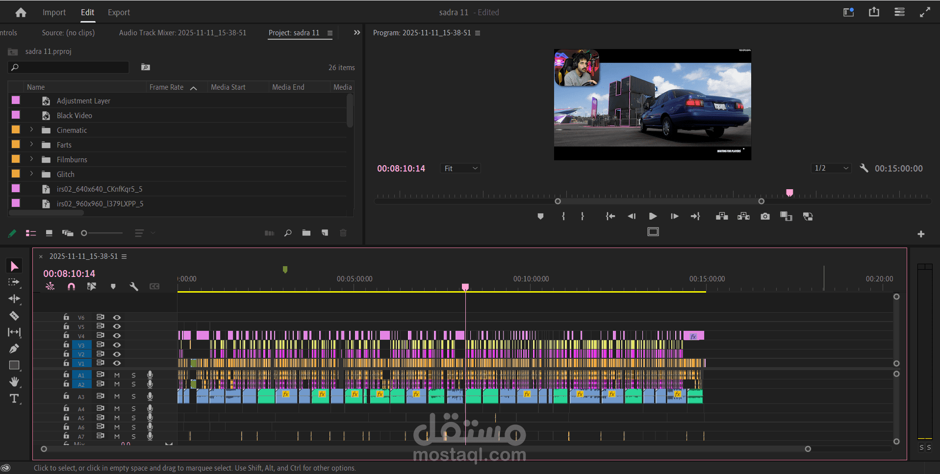 مونتاج فيديو Gaming لليوتيوب – Highlights احترافية
