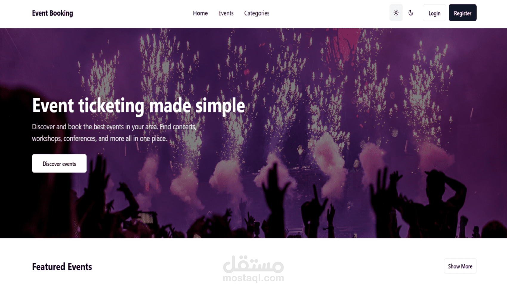 Event Booking System