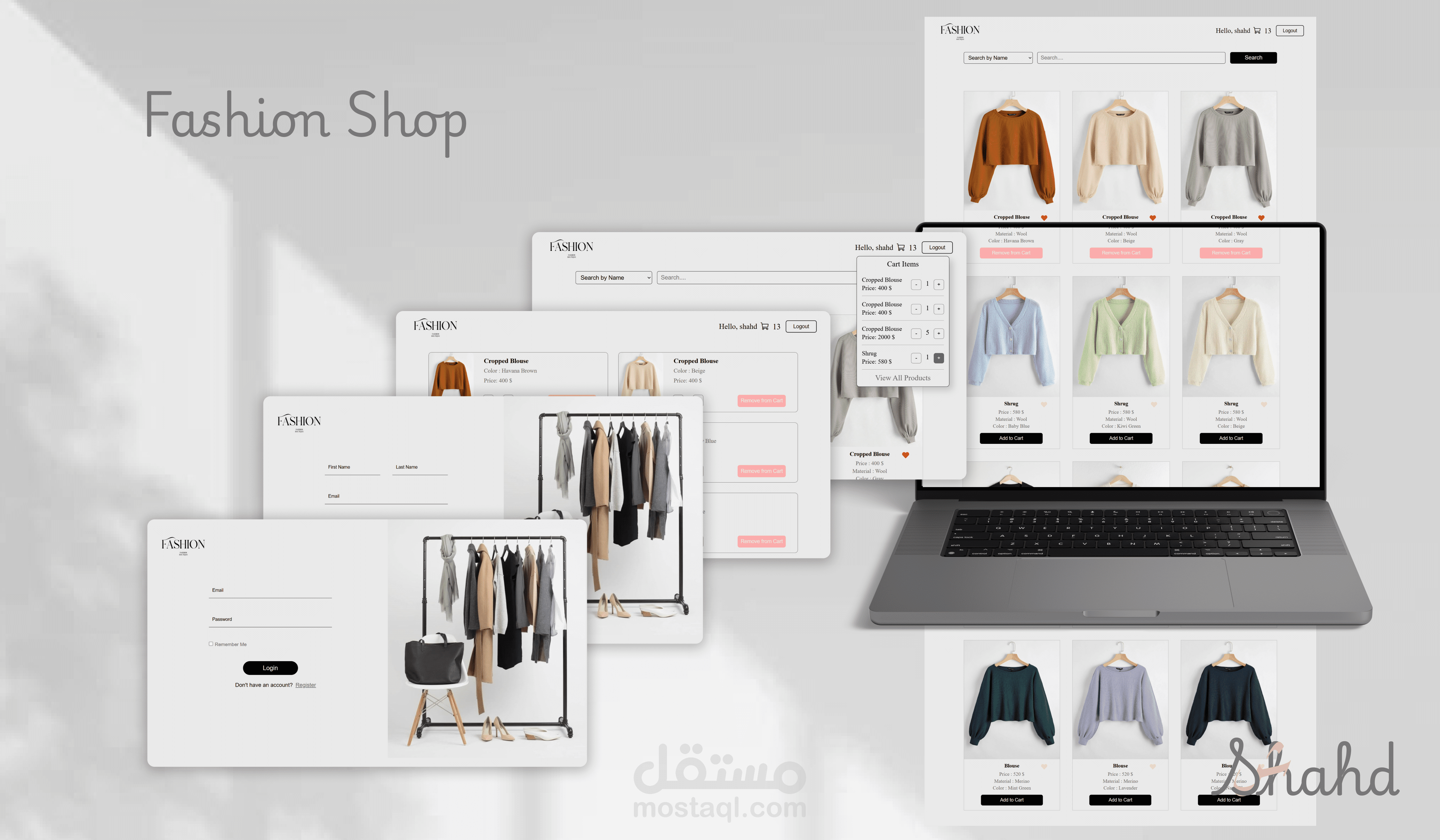 Fashion E-Commerce Website