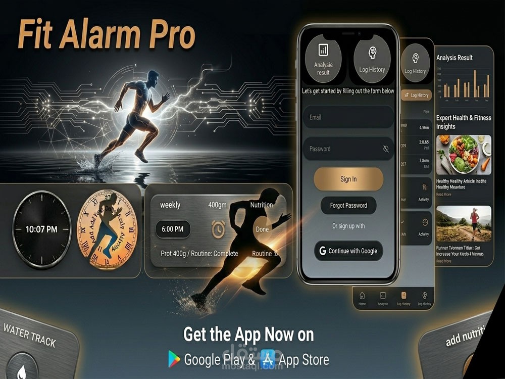 Fit Alarm Pro - Smart Health & Medication Tracker