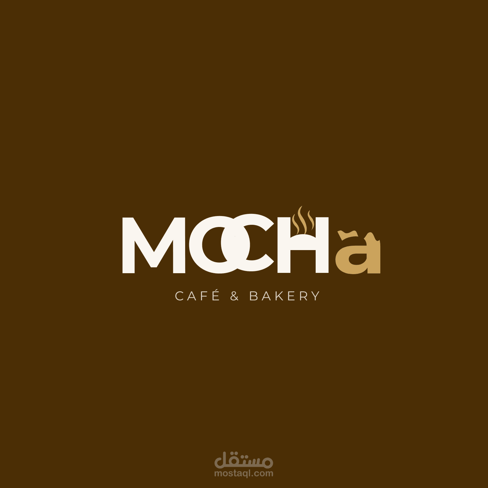 تصميم شعار وهوية لعلامة MOCHA (Café & Bakery)