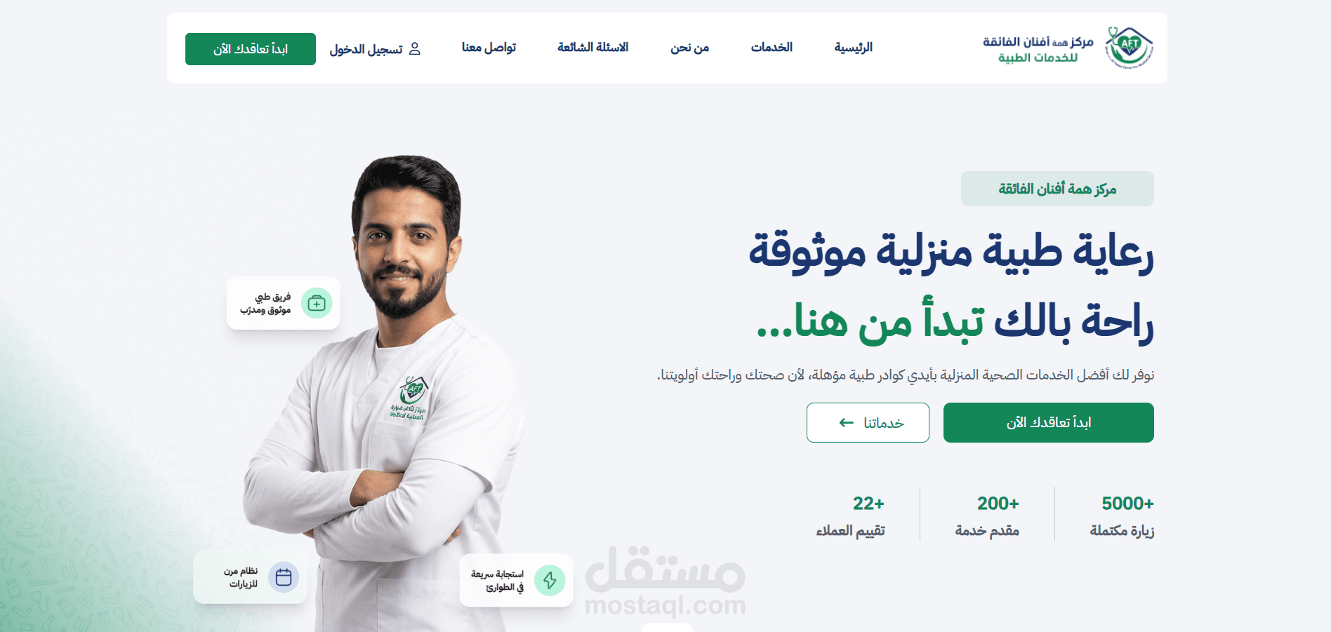 تحويل تصميم Figma الي كود متوافق مع جميع الشاشات Responsive Templates