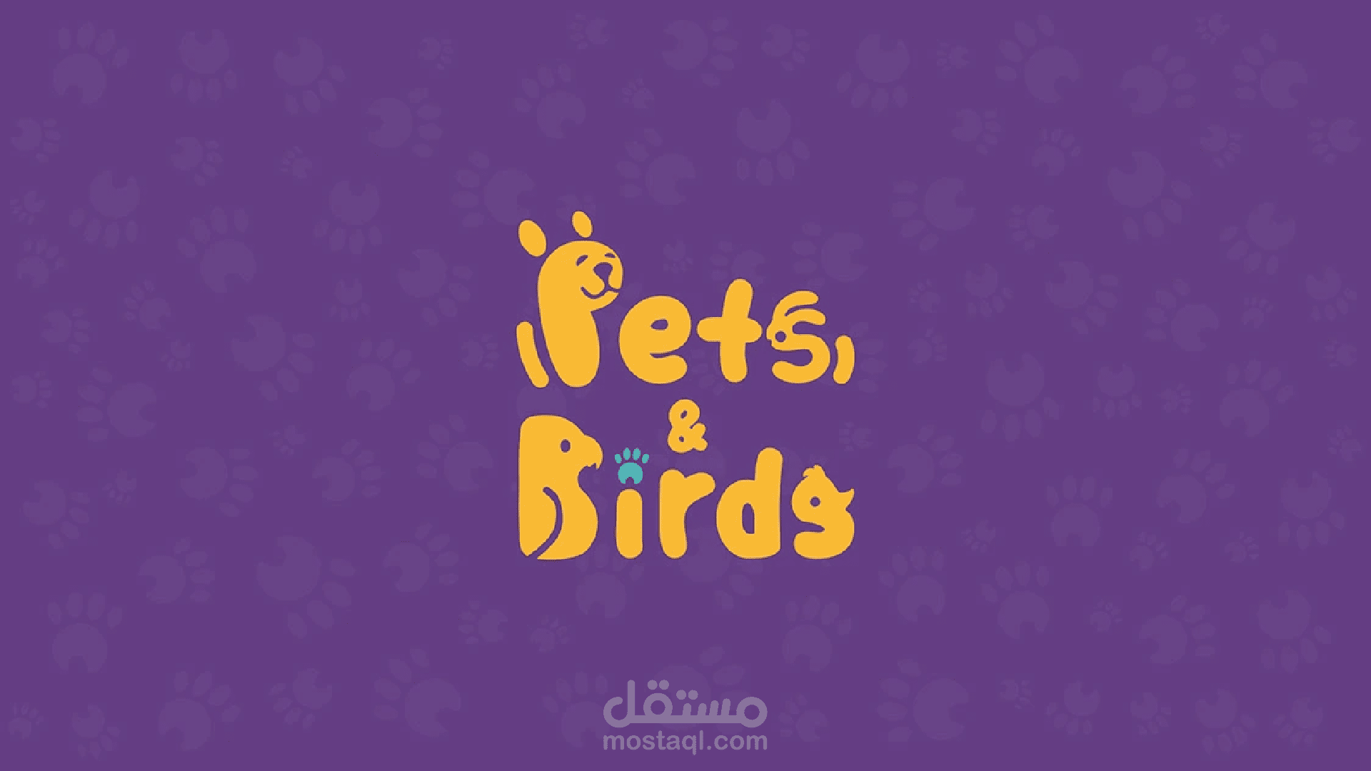 logo and Brand identity for pets and pieds