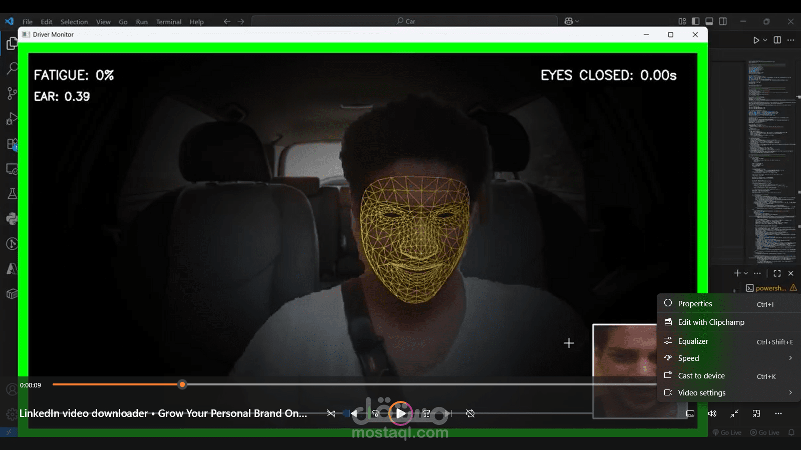 نظام مراقبة ذكاء السائق (AI Driver Monitoring System - DMS) - تقنيات السلامة الذكية