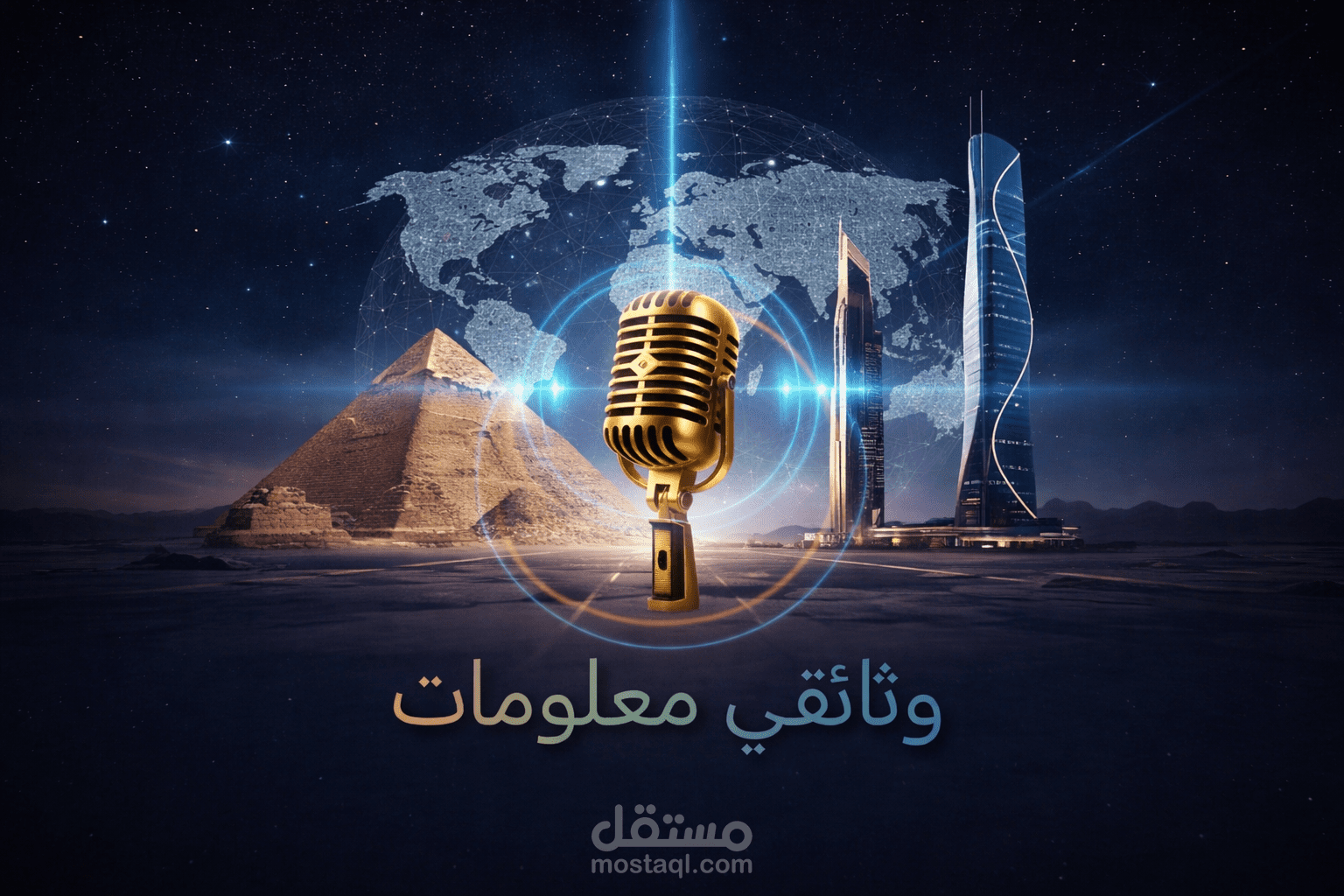 تعليق صوتي وثائقي ومعلوماتي لقنوات اليوتيوب والأفلام القصيرة.