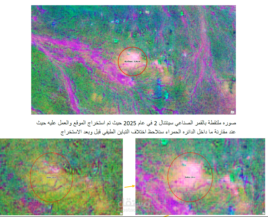دمج بيانات Sentinel-2 وASTER لكشف تمعدن الذهب في منطقة أرياب – شمال شرق السودان