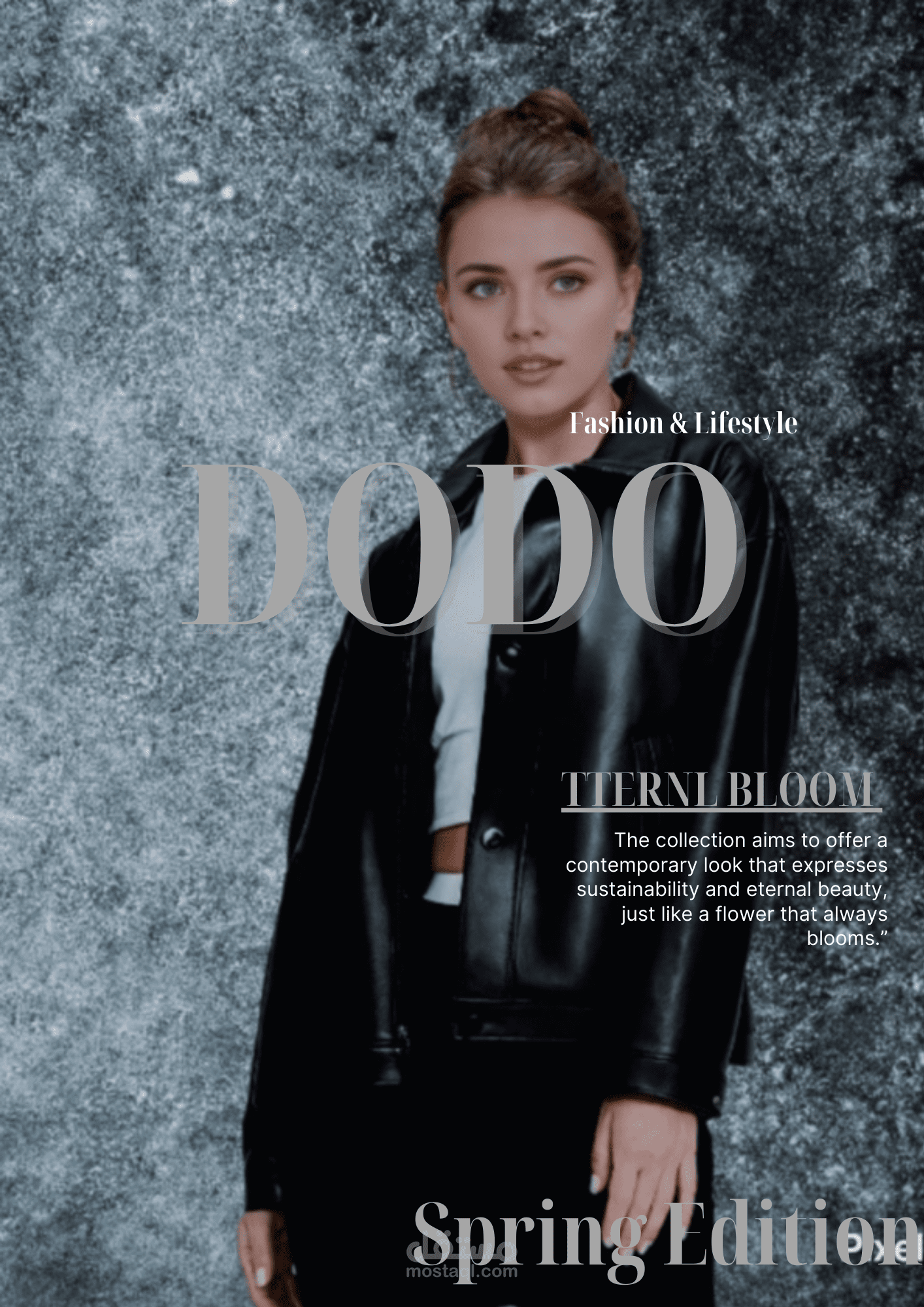 تصميم بوستر ملابس