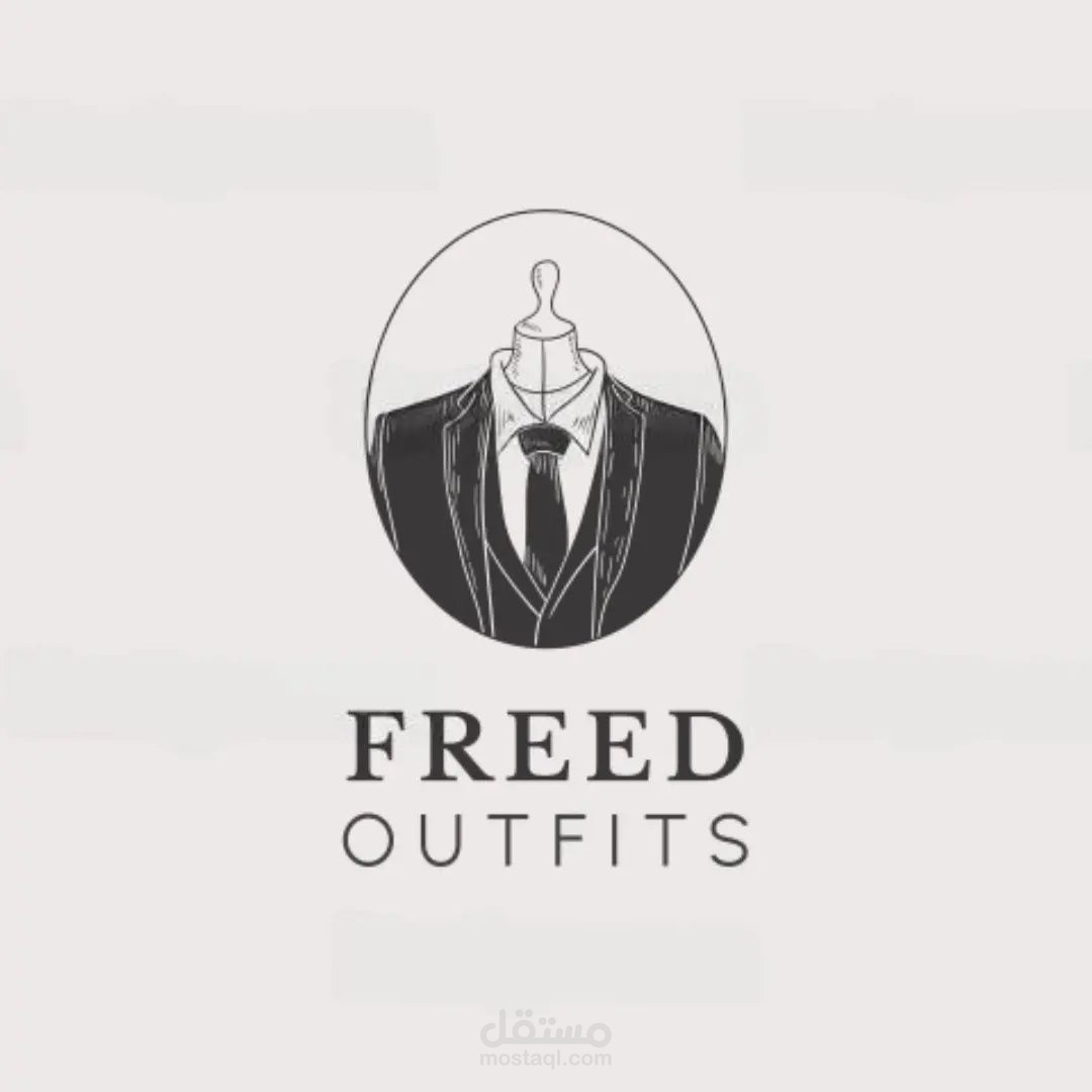 لوجو متجر ملابس