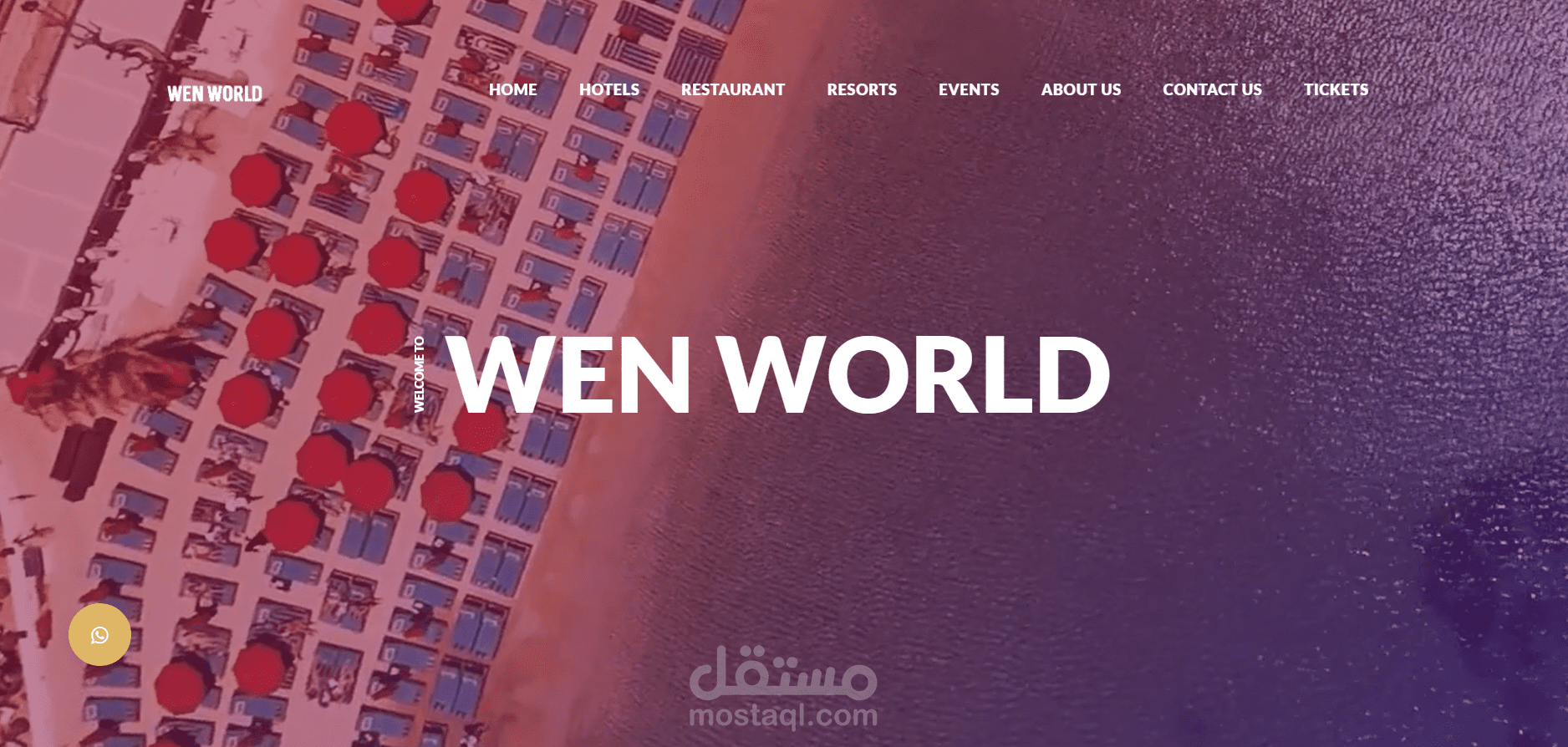 موقع المطاعم و الفنادق و المنتجعات السياحيه