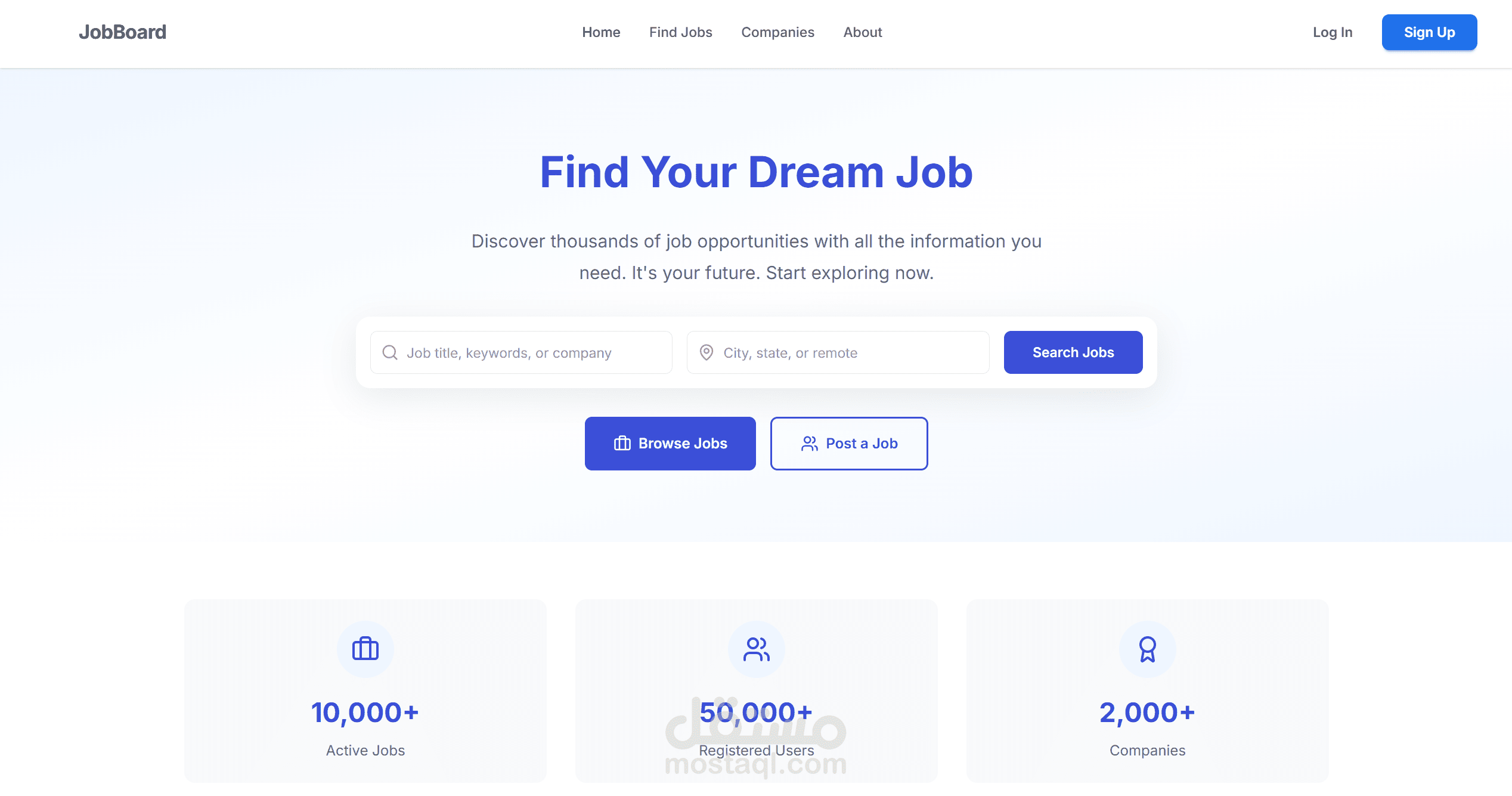 موقع توظيف لجميع التخصاصات