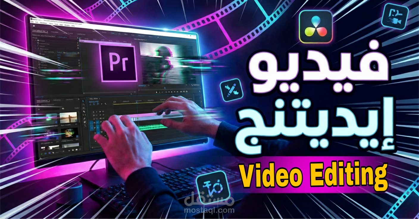 مونتاج الفيدوهات video editing
