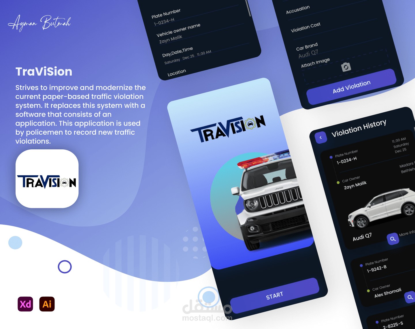 TraViSion — Traffic Violation System