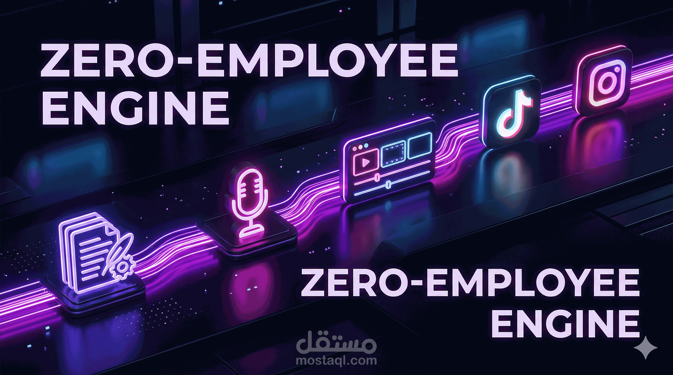 "استوديو بصفر موظفين": بناء محرك إنتاج ونشر آلي للمحتوى (AI Content Engine) لوكالة تسويق رقمي