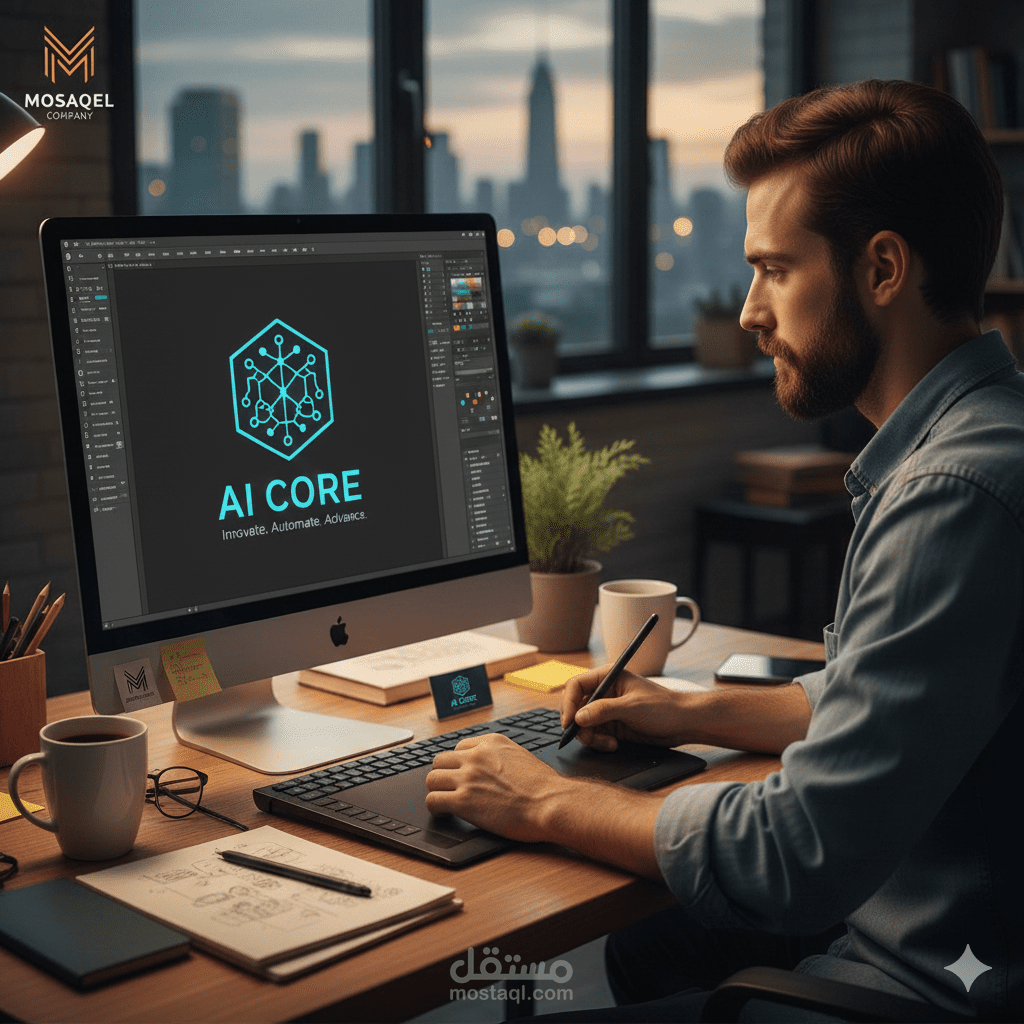 تصميم شعار احترافي وبجوده عاليه