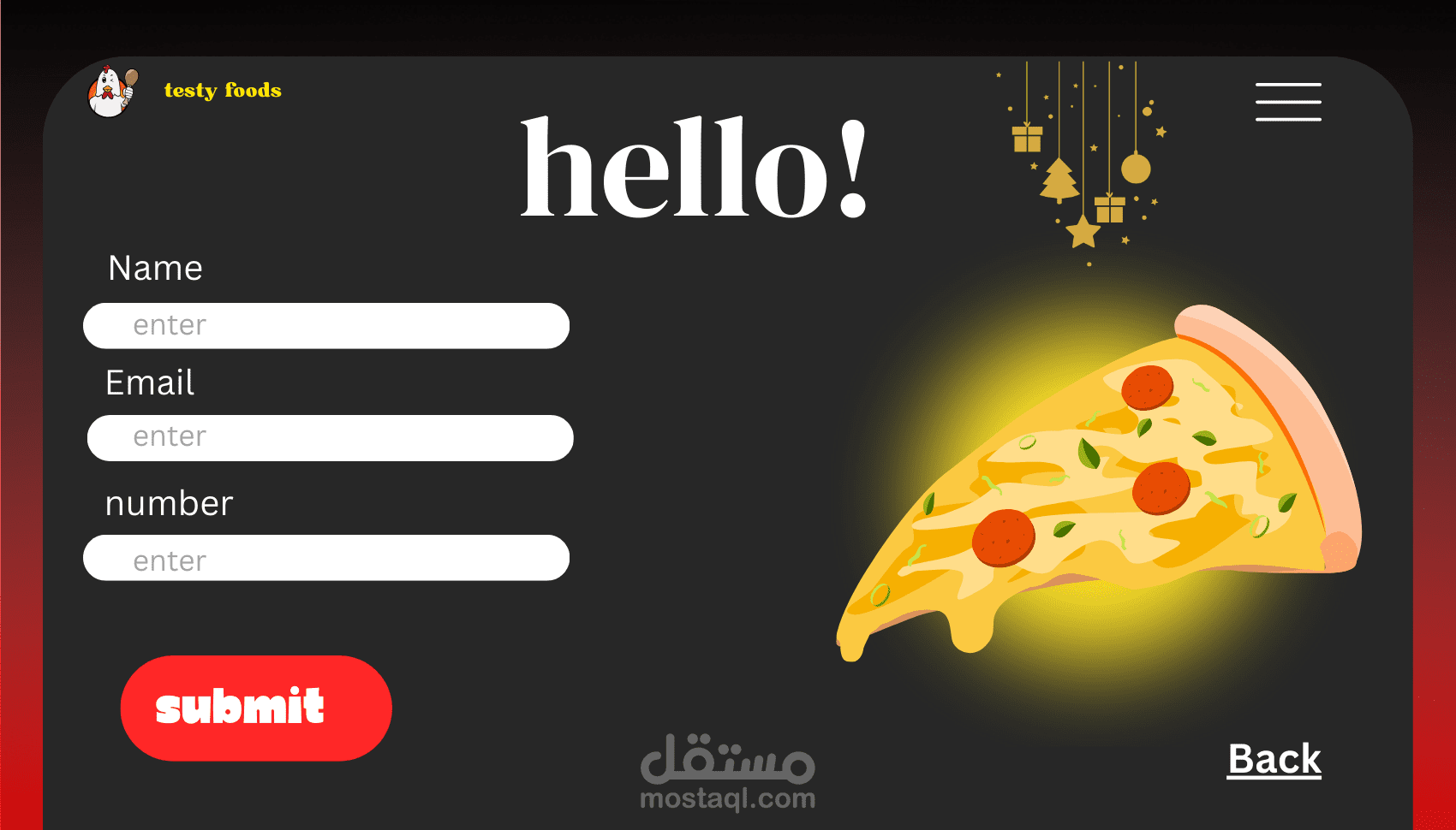 تصميم صفحات تسجيل دخول مريحه