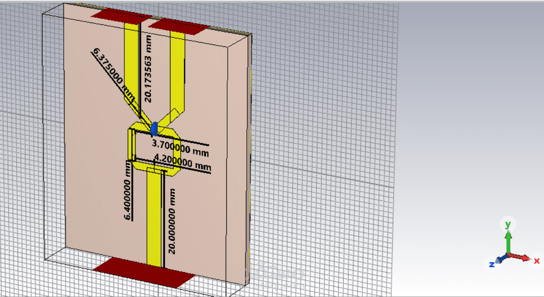تصميم Power Divider