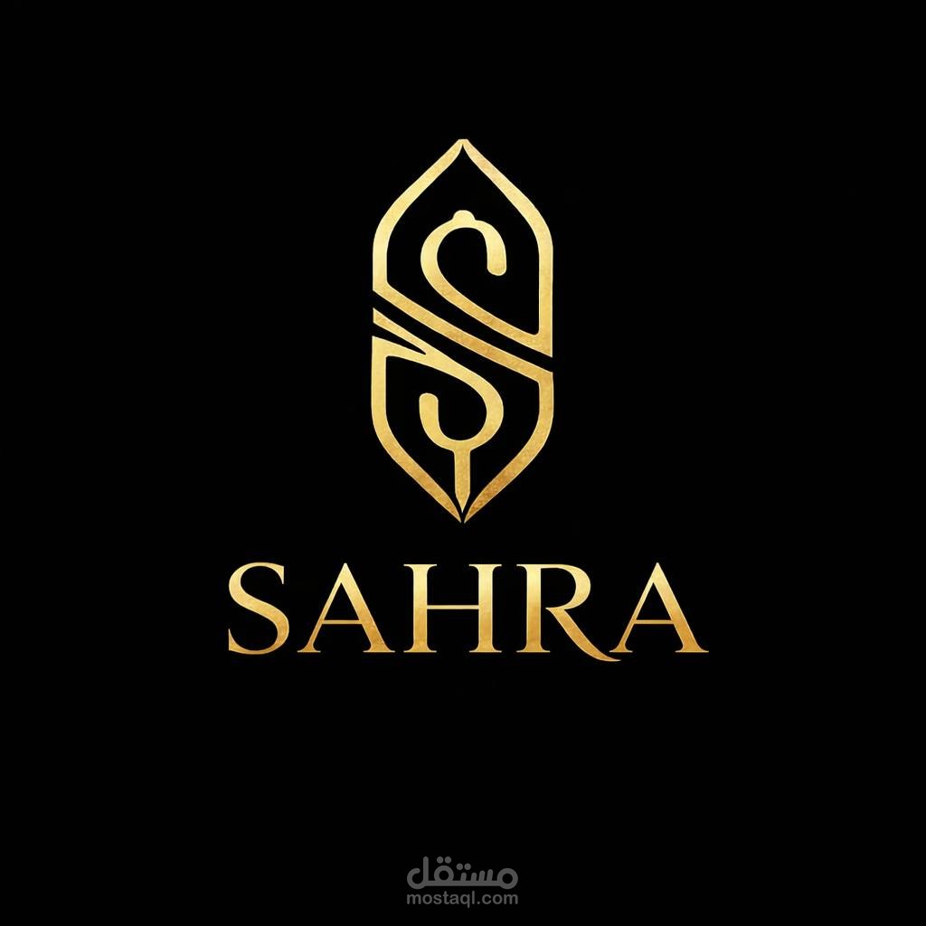 تصميم الهوية البصرية لبراند العطور الرجالي “SAHRA”