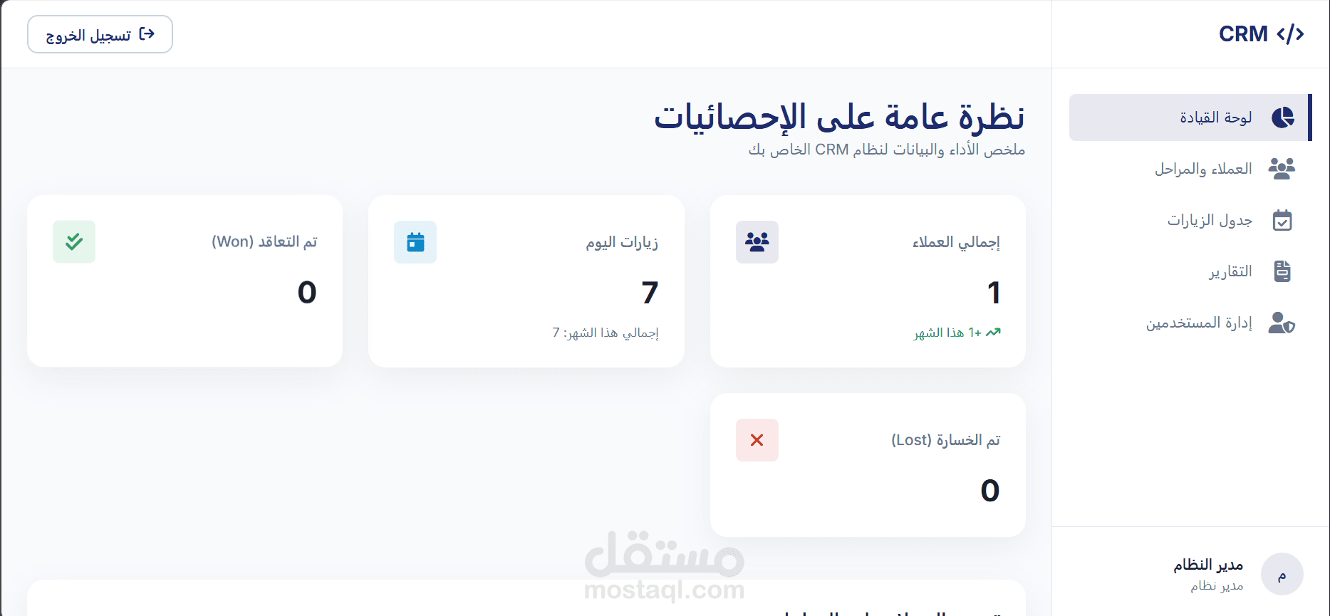 سيستم CRM