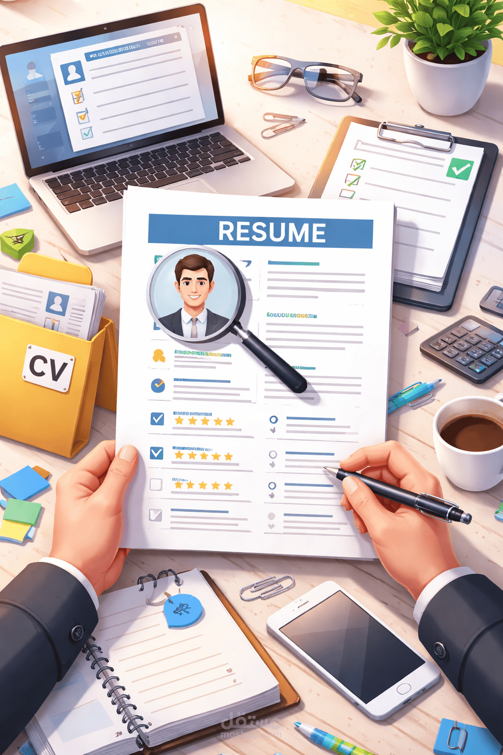 عمل سيره ذاتيه بنظام ATS