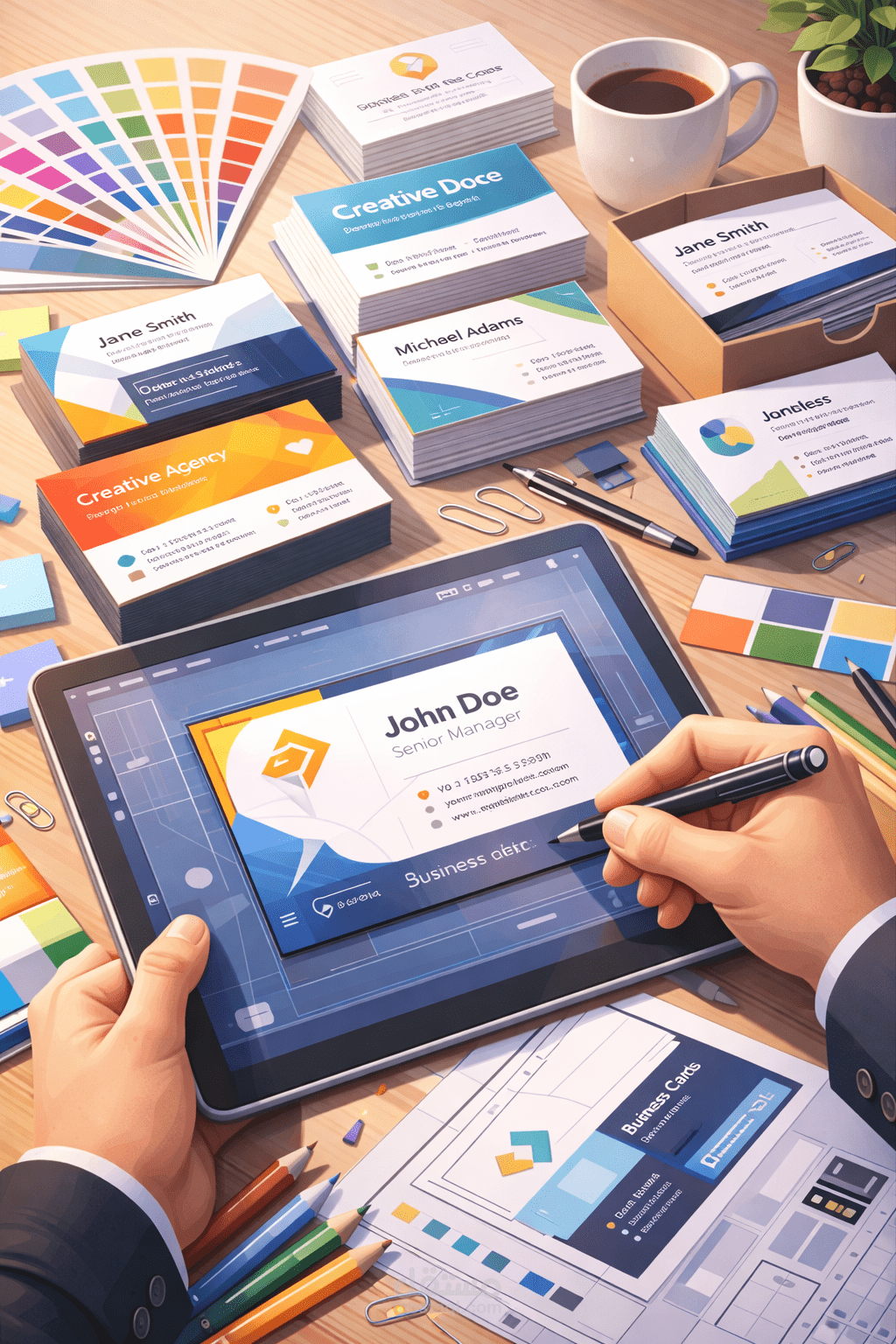 عمل بزنس كارد احترافيه