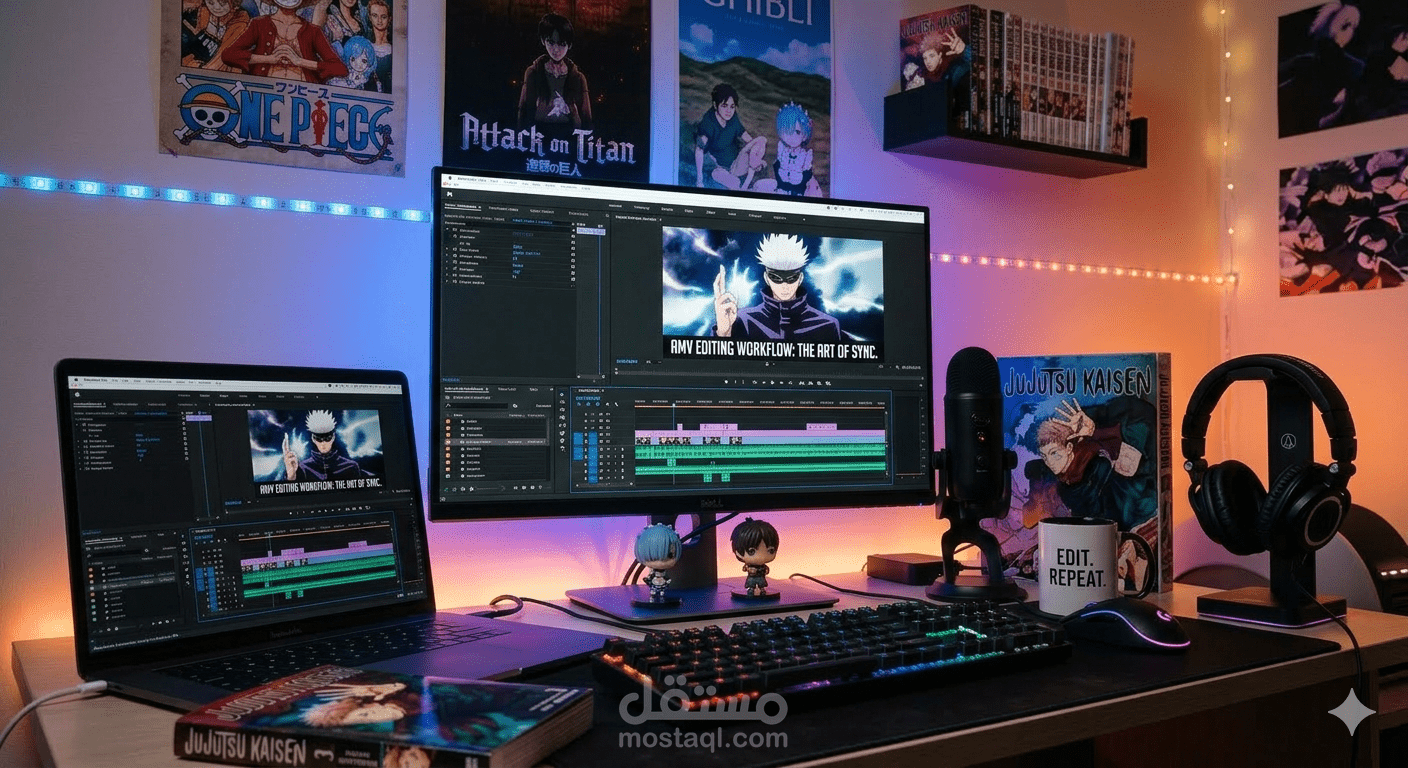 مونتير فيديوهات انمي انجليزي
