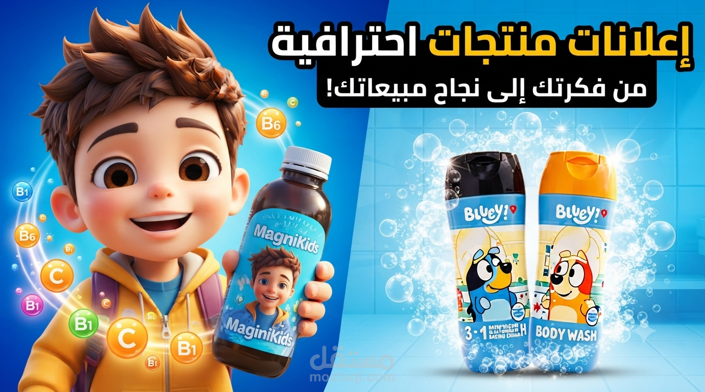 تصميم وإعداد إعلانات فيديو احترافية تضاعف مبيعات منتجاتك