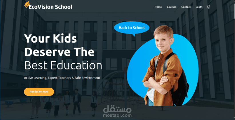 EcoVision-School | Java, Spring Boot, MySQL, Thymeleaf