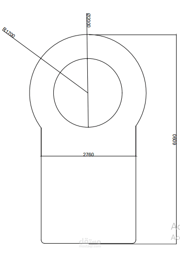 تصميم نافذة دائرية مزخرفة للحديد – AutoCAD & CNC